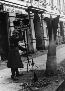 Bizzare: Air raid drill in Berlin, 1935