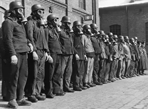 Reichsluftschutzbund: Air raid drill Germany