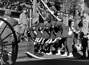 Medic: Air raid drill in Japan, 1940