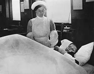 Air raid victim