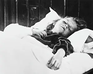 Air raid victim