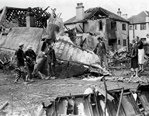 Downed: Air raids on London, 1940