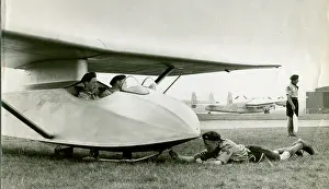 Gliders: Air Scouts learning to glide with Slingsby T.21
