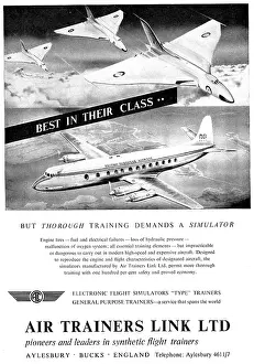 Simulators: Air Trainers Link Flight Simulators