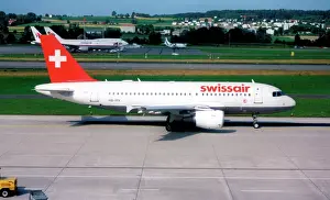 Swissair: Airbus A319 HB-IPV Rumlang