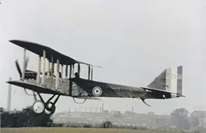 Airco: Airco DH 6 trainer in flight