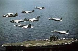 Hornets: Aircraft assigned to the nuclear-powered ?