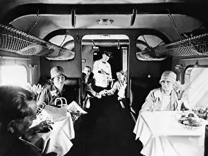 Attendant: Aircraft cabin, 1928