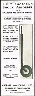 Absorber: Aircraft Components Ltd Fully Castoring Shock Absorber
