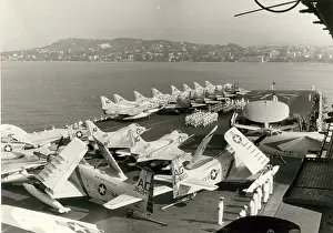 Skyraider: Aircraft on the deck of the USS Independence