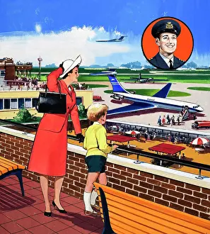 Look & Learn Nursery Material: Aircraft pilot
