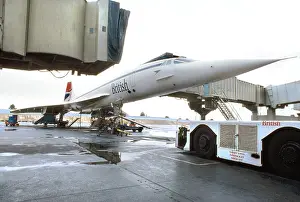 Gotfryd: Airplane - Concorde - Transportation - Aviation
