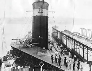 Runway: Airplane on the Leviathan, 1927