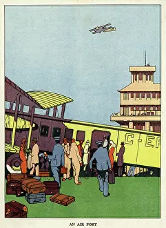 Handlers: An airport