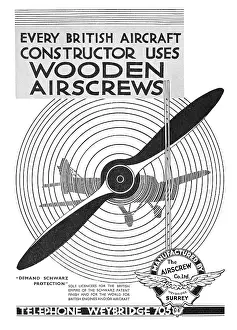 Airscrew: Airscrew Co Aircraft Propellers 1934