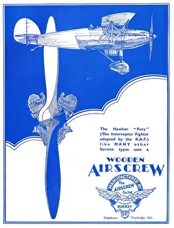 Airscrew: Airscrew Co Hawker Fury Interceptor