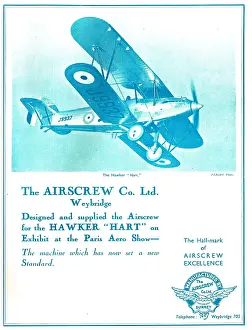 Airscrew: Airscrew Co Hawker Hart