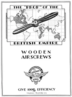 Airscrew: Airscrew Co - Wooden Aiscrews