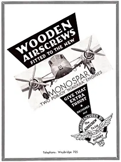 Airscrew: Airscrew Co - Wooden Aiscrews