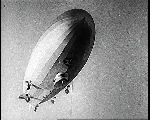 Attempting: Airship Approaching An Aircraft Carrier And