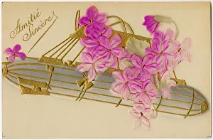 Sincere: AIRSHIP & FLOWERS C1905