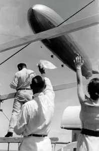 Madeira: Airship Graf Zeppelin, 1937