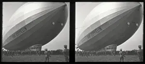 Aerostats: Airship Graf Zeppelin in Vienna