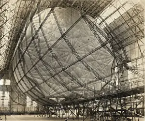 Inflated: Airship Los Angeles under construction