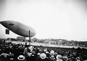 Watched: The airship Parseval III in Munich, 1909