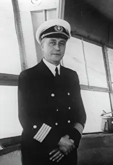 Pruss: The airship pilot Max Pruss - About 1936