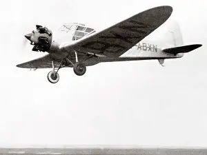 Courier: Airspeed Courier aircraft monoplane, 1933
