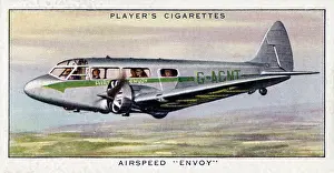Engined: Airspeed Envoy aeroplane