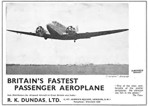 R.k.dundas: Airspeed Envoy: R.K.Dundas Ltd
