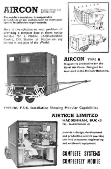 Airtech: Airtech Mobile Ground Servicing Systems - Aircon Trolley
