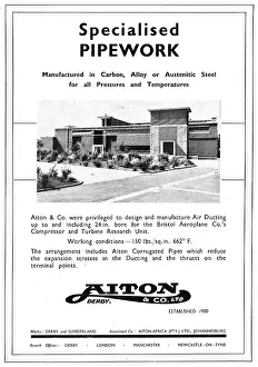 Pipework: Aiton & Co Derby - Air Ducting & Pipework