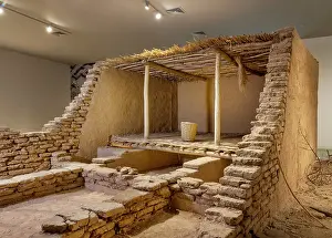 Museums: Akarcay Tepe reconstruction, Sanliurfa Museum, Urfa, Turkey