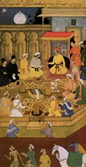 Akbar: Akbar Presiding over Discussions in Ibadatkhana