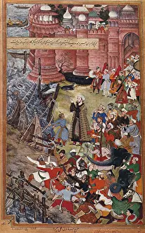 Akbar: Akbar vs. Elephant 1590