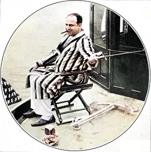 Capone: Al Capone on vacation, c.1930
