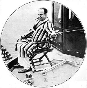 Capone: Al Capone on vacation, c.1930