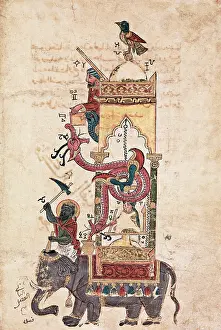 Caliph: Al-Jazari, Elephant Clock, 12th Century