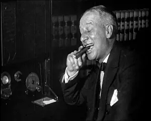 Al Smith, Former Presidential Candidate, Smoking
