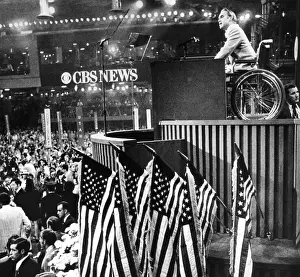 Southerners: Alabama Governor George Wallace sits in ?