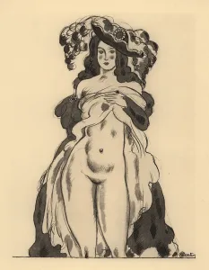 Nouvelles: Alaciel lifting her dress to expose herself