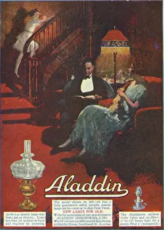Aladdin: Aladdin lamps advertisement