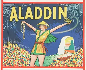 Aladdin: Aladdin theatre poster