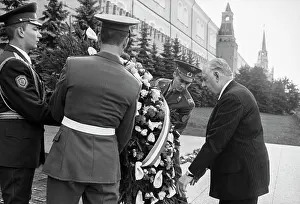 Senate: Alain Poher visits USSR