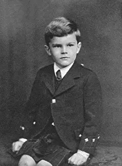 Diarist: Alan Clark as a little boy