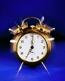 Alarms: Alarm Clock Ringing at 7 Am in Morning Clock is