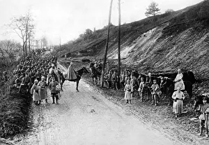 Alarm: Alarm position behind the Western Front, 1917